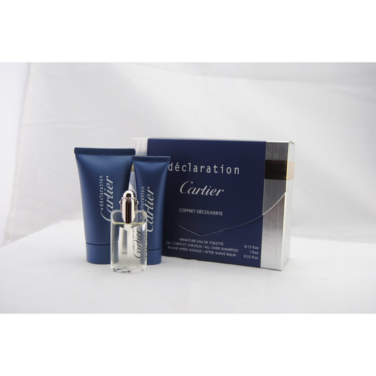 Cartier Declaration 3 Piece Miniature Gift Set