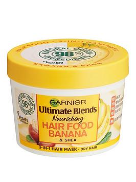 Garnier Ultimate Blends 3 In 1 Hair Food Banana Hair Mask - 390Ml