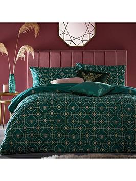 Furn Bee Deco Emerald Duvet Cover Set
