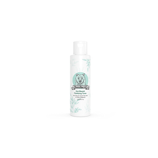 BeBarefaced Salicylic Acid Toner for Face - Acne Treatment Face Toner with Tea Tree Oil - Mattifying Natural BHA Exfoliant Facial Toner - Face Ca