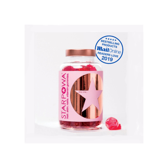 STARPOWA Hair, Skin, Nails, Vitamin Gummies - Bursting Berry Flavour