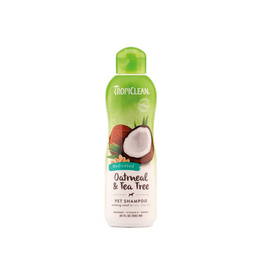 Tropiclean Oatmeal And Tea Tree Shampoo 592ml