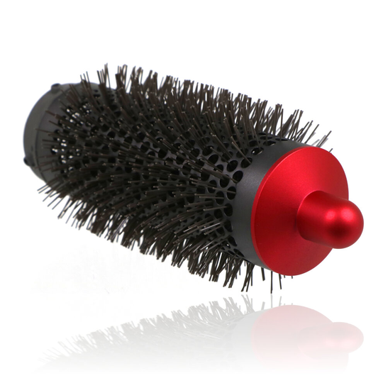 DYSON Round Volumising Brush Nickel Red Airwrap Hair Styler Accessory