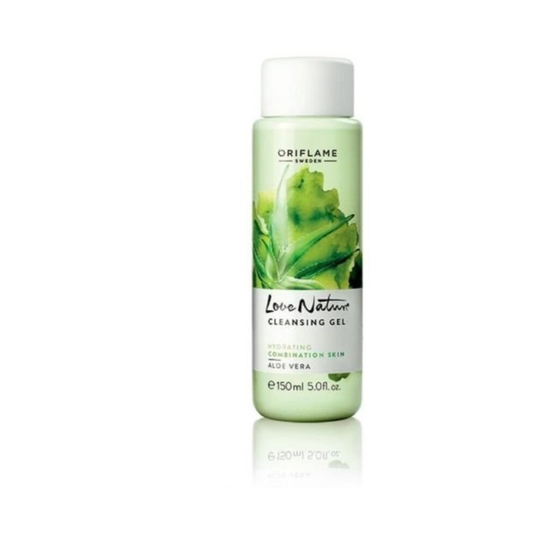 Oriflame Love Nature Aloe Vera Cleansing Gel Face Wash - 150 ml