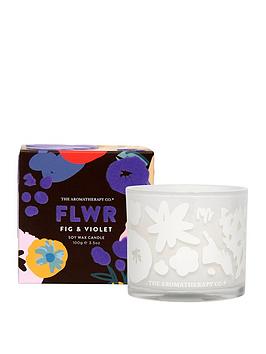 The Aromatherapy Co. Flwr Candle - Fig &Amp; Violet