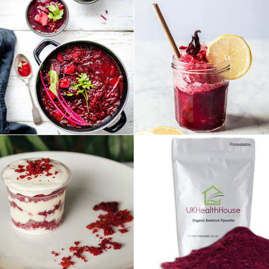 Raw Organic Beetroot Powder 2kg, Non-GMO, High Quality Superfood