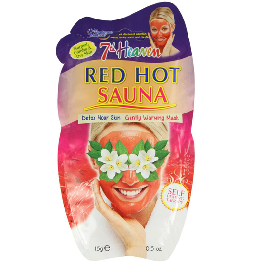 7th Heaven Face Mask Red Hot Earth Sauna Masque