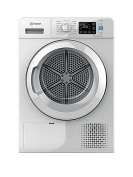 Indesit Ytm1182Xuk 8Kg Load, Heat Pump Tumble Dryer - White