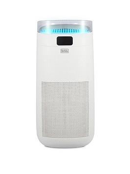 Black & Decker Bxap62002Gb Air Purifier With Air Quality Sensor, 8-Hour Timer, White