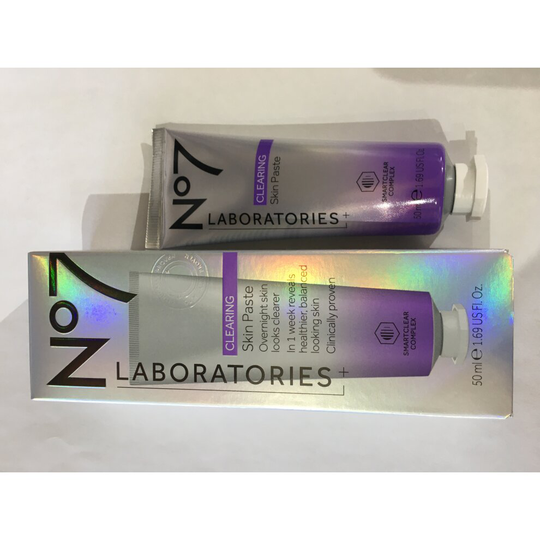No.7 Laboratories Overnight Clearing Skin Paste 50ml Boxed