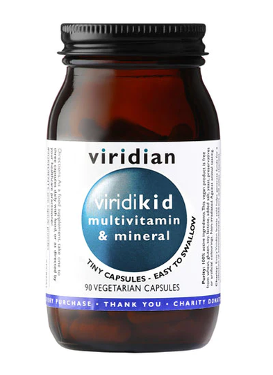Viridian ViriKid Multivitamin & Mineral Mini Caps 90 caps