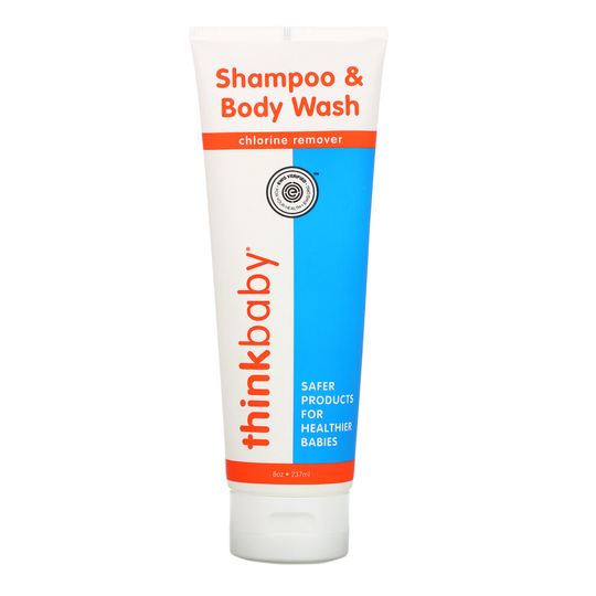 Think, Baby, Shampoo & Body Wash, Chlorine Remover, 237ml