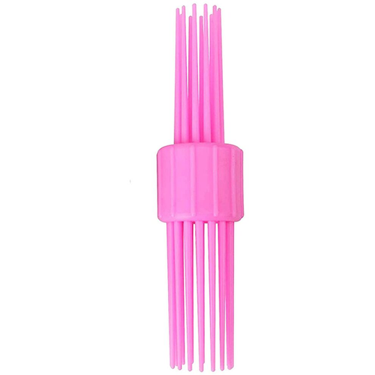 1 Pc Hairstyle Tool Hair Comb Rolling Pinned Curl Roll Bang Stand-Up Roll Brush Vintage Double Head Hair Brush