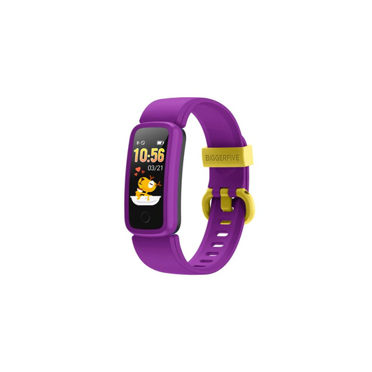 BIGGERFIVE Vigor Fitness Tracker Watch for Kids Girls Boys Teens, Activity Tracker, Pedometer, Heart Rate Sleep Monitor, IP68 Waterproof Calorie Step