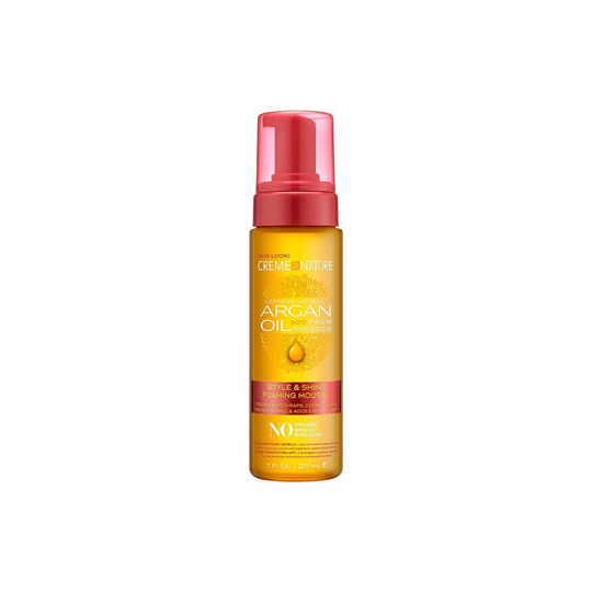 Creme Of Nature Argan Oil Style & Shine Foam Mousse 7oz