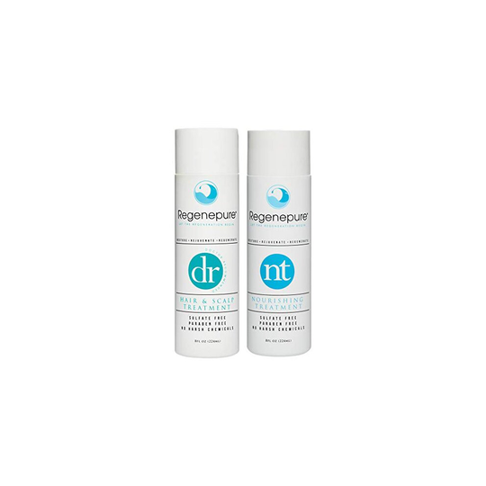 REGENEPURE - DR Shampoo, 8 Ounces + NT Shampoo, 8 Ounces
