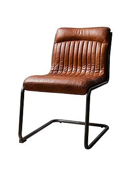 Gallery Aberdeen Chair Brown Leather
