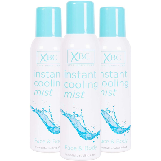 XBC Cooling Mist Spray, 0.38 kg - Pack of 3