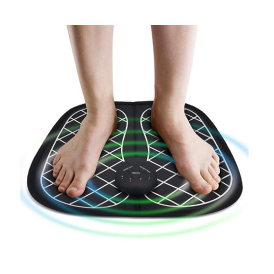 EMS Electric Foot Stimulator Massager Folding Portable Electric Massage Mat Foot Massager