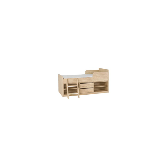 Felix Low Sleeper Bed Sonoma Oak Effect Veneer