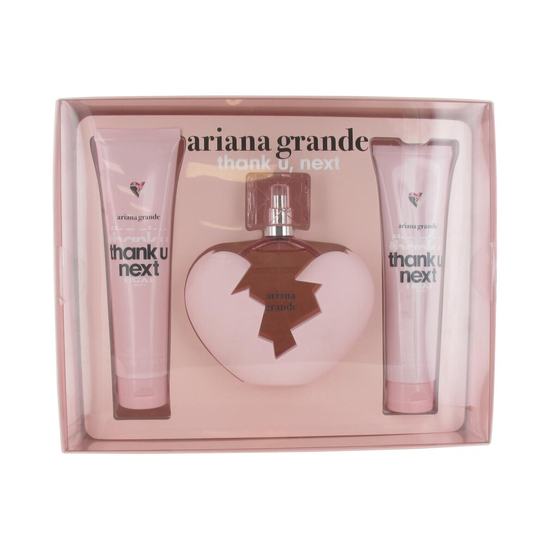 Ariana Grande Thank U Next 100ml EDP, Body Lotion, Shower Gel Gift Set