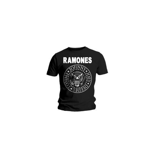 Bravado Mens Ramones -hey Ho Let's Go - (front Print) Mens T-shirt X-large - - ramones seal tshirt official new black mens