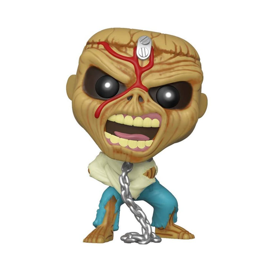Funko 45983 POP Rocks: Iron Maiden - Piece Of Mind (Skeleton Eddie) Collectible Toy, Multicolour