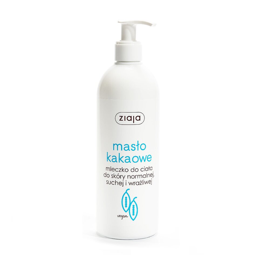 ZIAJA Cocoa Butter Body milk dry & sensitive skin Masło Kakaowe-400ml