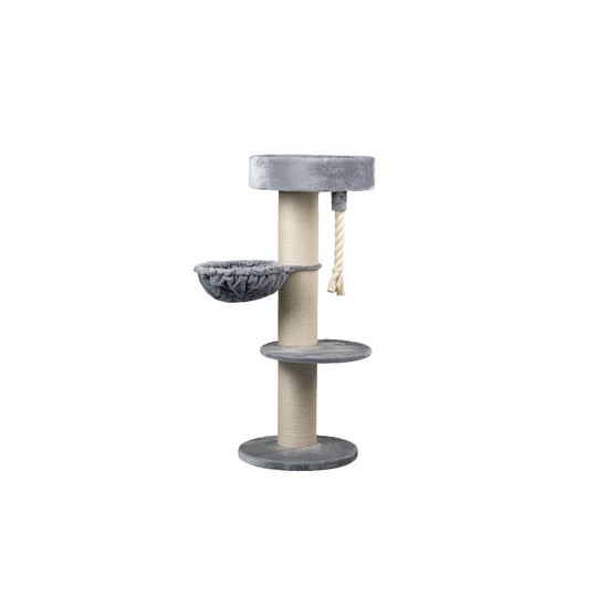 RHRQuality Cat Tree Maine Coon Sleeper de luxe Light Grey