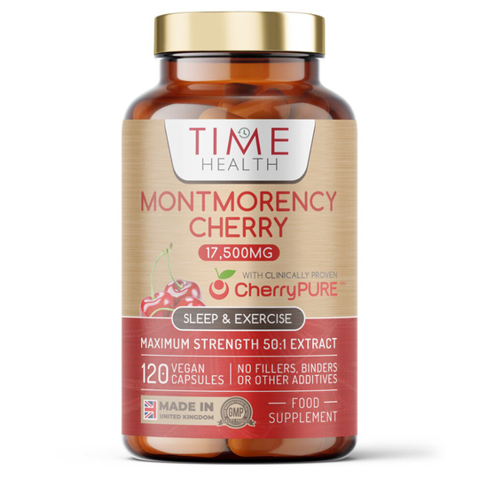 Montmorency Cherry Capsules - 17500mg Wholefood Equivalent per Capsule - Made with CherryPURE®