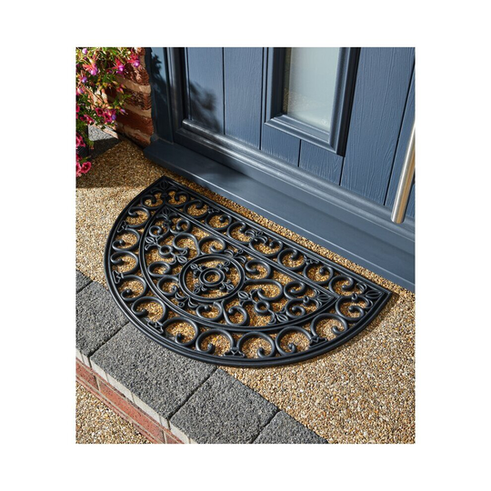 RADCLIFFE 45X75CM HALF MOON RUBBER IRONMAT