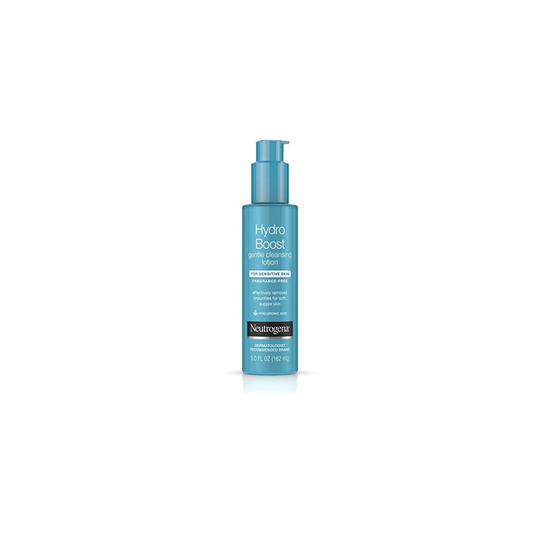 Neutrogena Hydro Boost Gentle Cleansing Lotion 5 Ounce Fragrance-Free (147ml)
