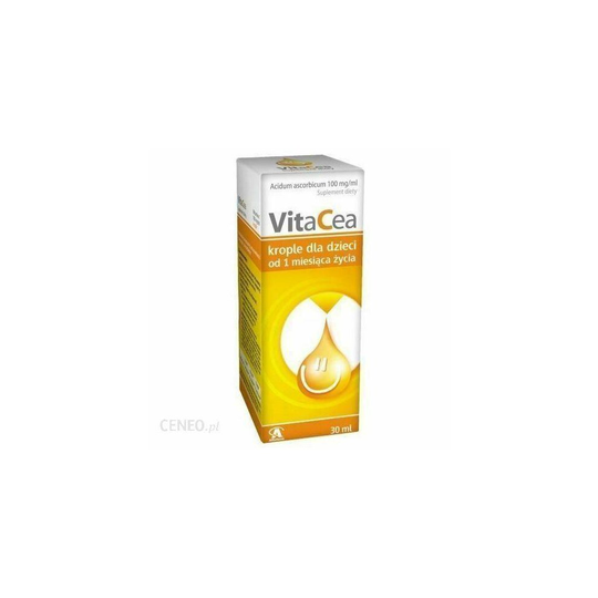 Vitacea Vitamin C 30ml drops witamina C w kropelkach max vita c Aflofarm
