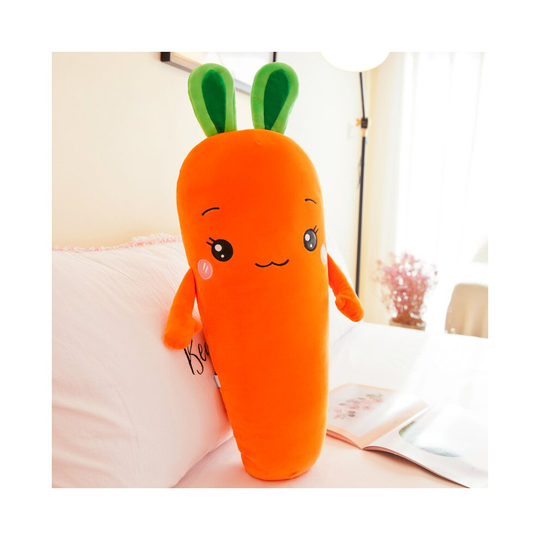 (Grievance, 40cm/15.75in) Stuffed Carrot Sleeping Pillow Doll Plush Kids Toy