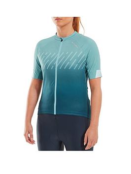 Altura Womens Airstream Short Sleeve Cycle Jersey - Blue