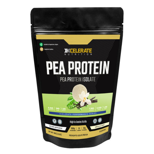 XCelerate Nutrition Pea Protein 1kg Vanilla