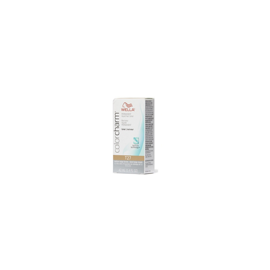(T27 Medium Beige Blonde) Wella Color Charm T27 Medium Beige Blonde Hair Toner