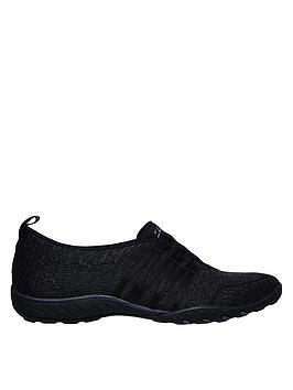 Skechers Breathe-Easy Scooped Soft Knit - Black
