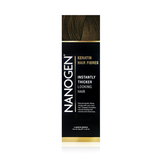 Nanogen Keratin Thickening Hair Fibres, 30 g, Medium Brown
