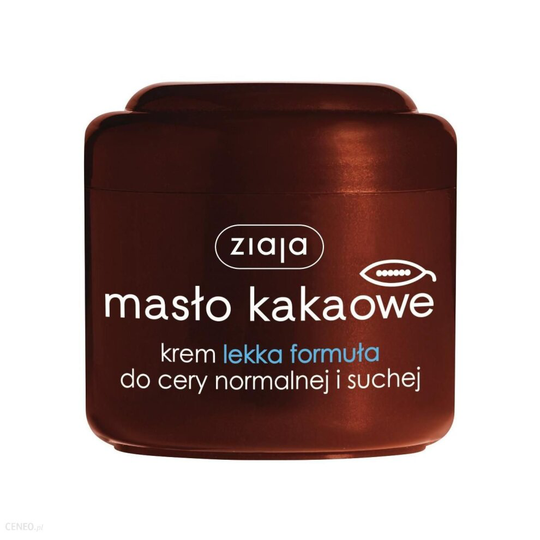 Ziaja Masło Kakaowe, krem lekka formuła do cery normalnej i suchej, 200 ml