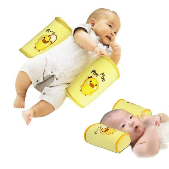 Baby Toddler Safe Cotton Anti Roll Pillow Sleep Head Positioner Anti-rollover