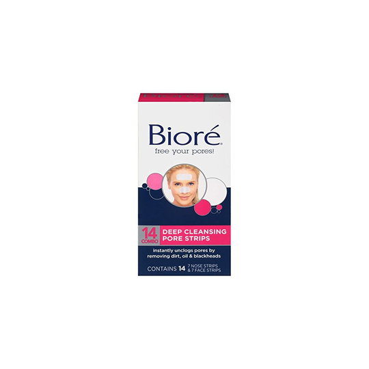 Biore Deep Cleansing Pore Strips 14's Face & Nose