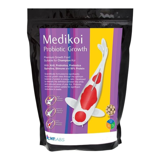 Medikoi Probiotic Growth 6mm Pellet 3kg