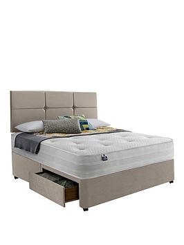 Silentnight Penny 1200 Pocket Divan Bed With Storage Options - Firm