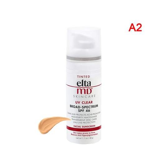 (Nude) High Quality Face Skincare UV CLEAR BROAD SPECTRUM SPF46 Tinted Facial Sunscreen