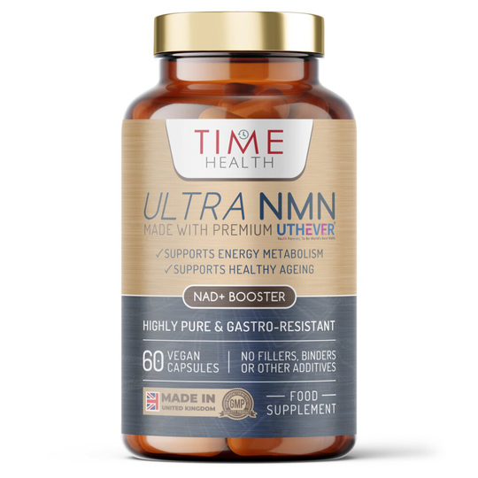 Ultra NMN (β-Nicotinamide Mononucleotide) - NAD+ Booster - Cellular Energy & Anti-Ageing - Stabilised - Made with UTHEVER®