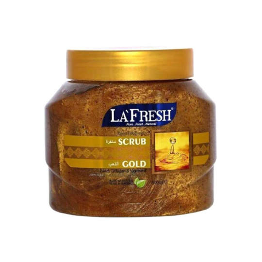 LA Fresh Gold Scrub 500ml