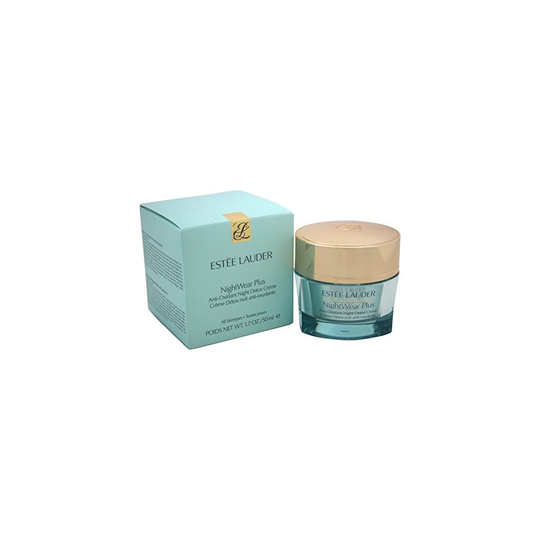 Estee Lauder Womens Nightwear Plus Anti-Oxidant Night Detox Creme, All Skin Types, 1.7 Ounce