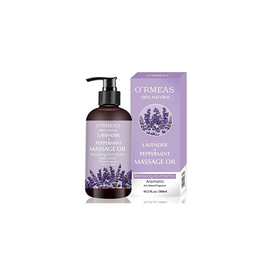 Massage Oil for Warming, Relaxing,Joint Pain Relief Sensual Body Oil 10.2 fl.oz