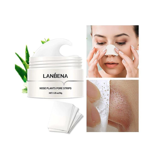(2 Sets) Nose Plants Pore Strips Blackhead Remover Nose Acne Treatment Peel Off Mud Mask